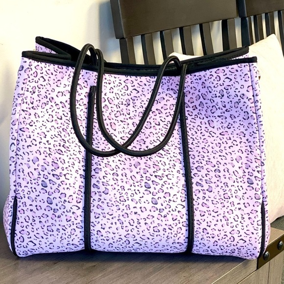 Brand NEW Georgia Tote & Clutch in ~ Rose Gold Leopard 💖 - Picture 6 of 9